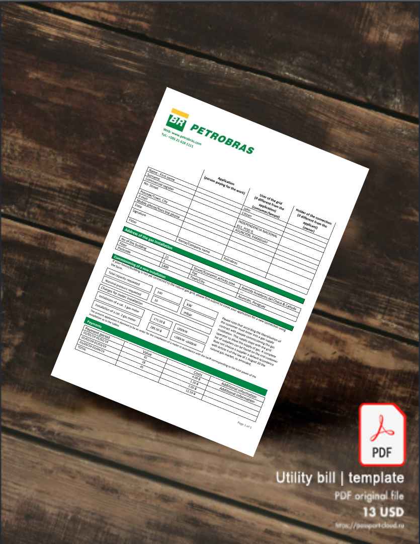 Utility bill | Albanian Power | Albania